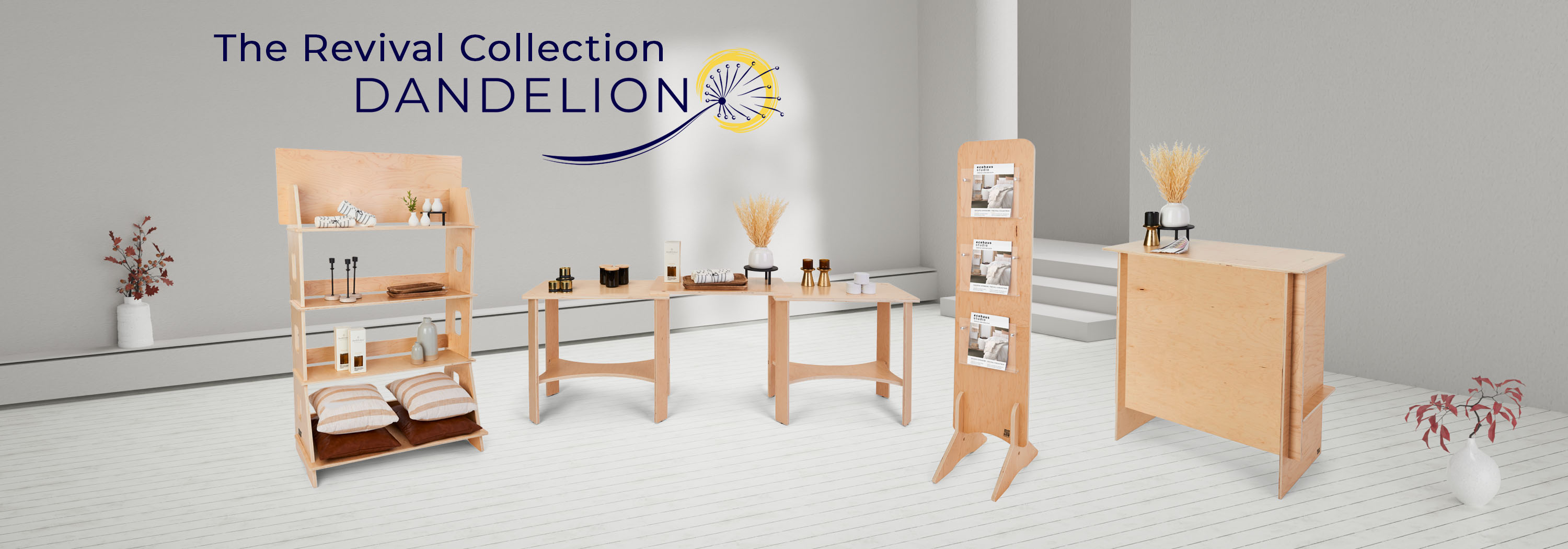Dandelion collection with eco-friendly construction